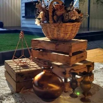 Rustic Nesting Crates