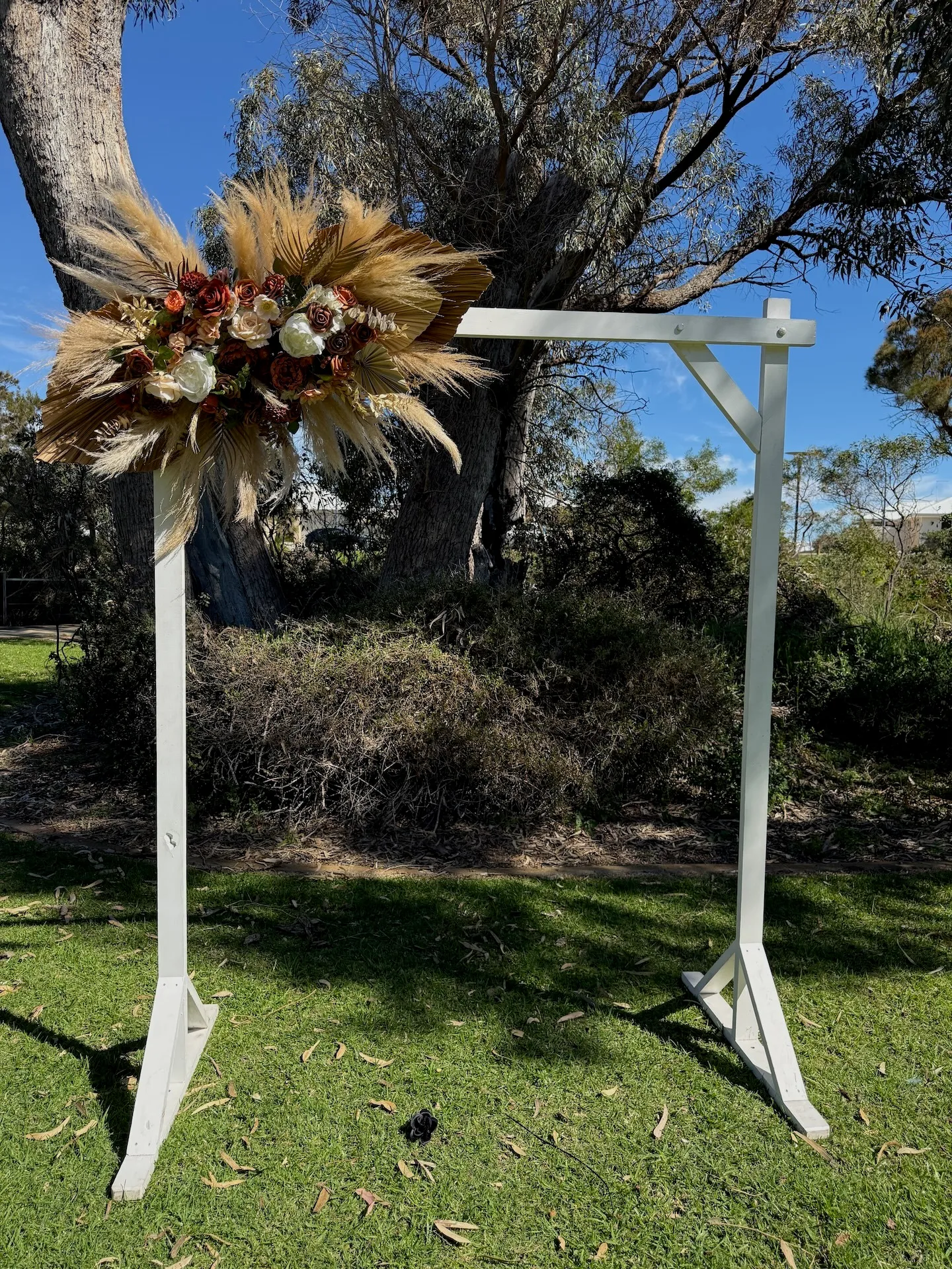 Preserved Arbour Florals- Pampas, Rust & Cream