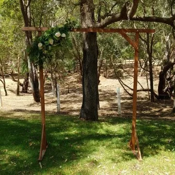 Thin Wooden Rustic Arbour