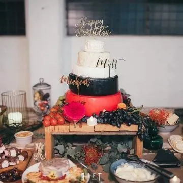 Mismatched Rustic Grazing Table Risers