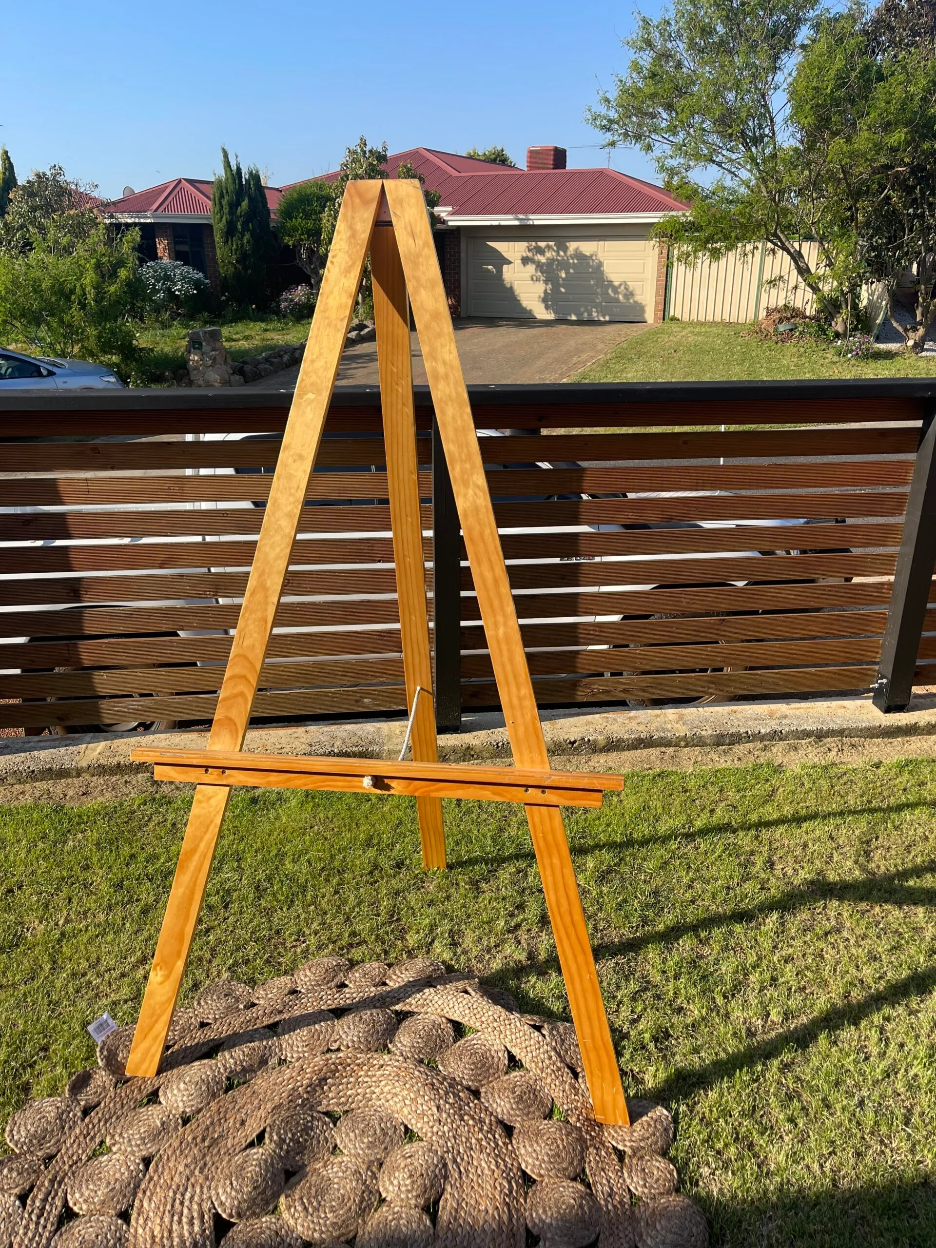 Extra Tall Wooden Easel