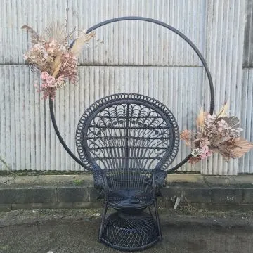 Dried Floral Arrangement - Pink, Neutral