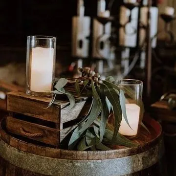 Clear Glass Cylinder Vase