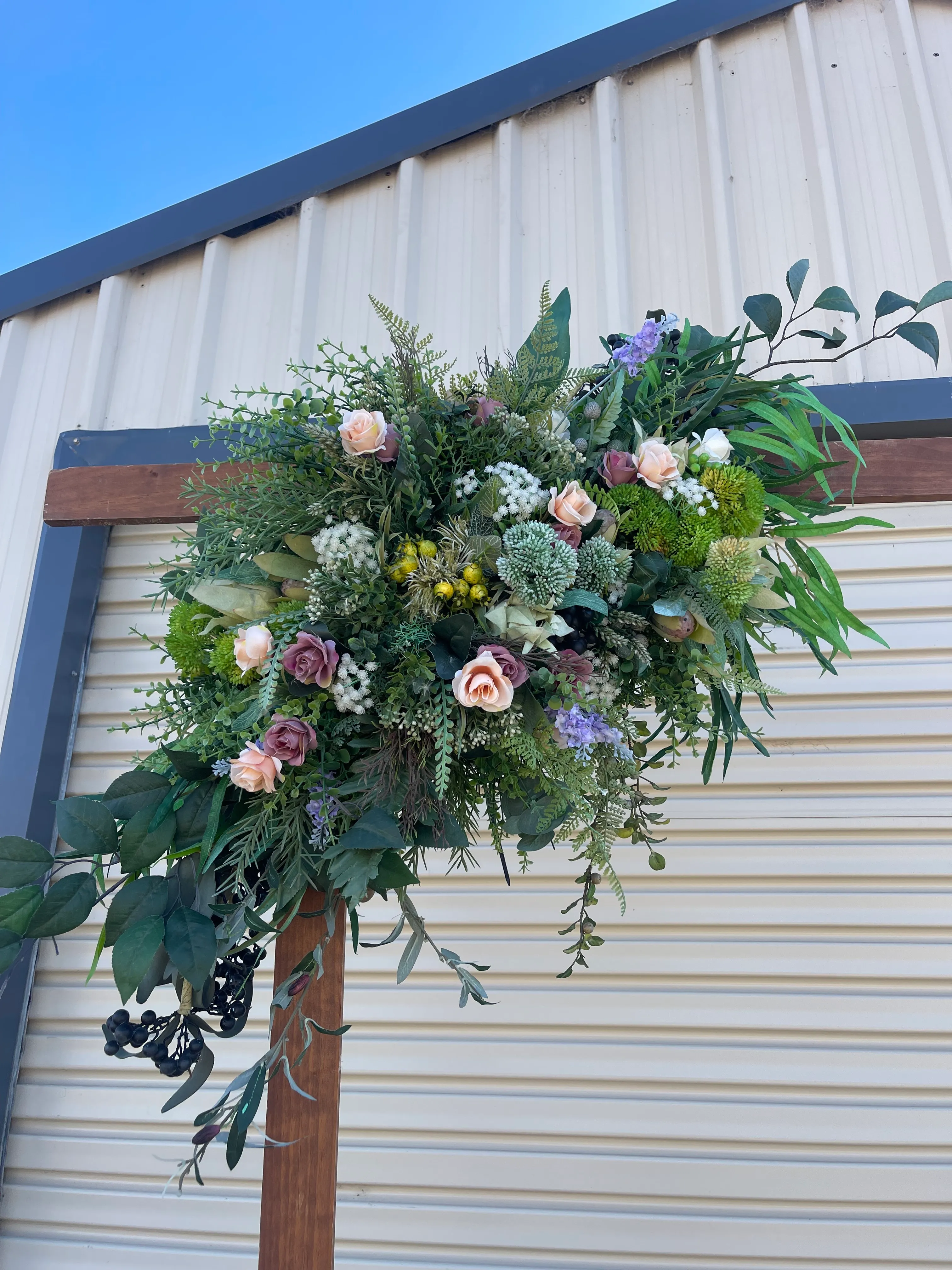 Large Artificial Greenery Floral Arrangement