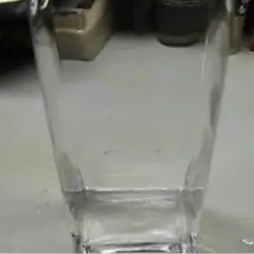 Tapered Glass Vase