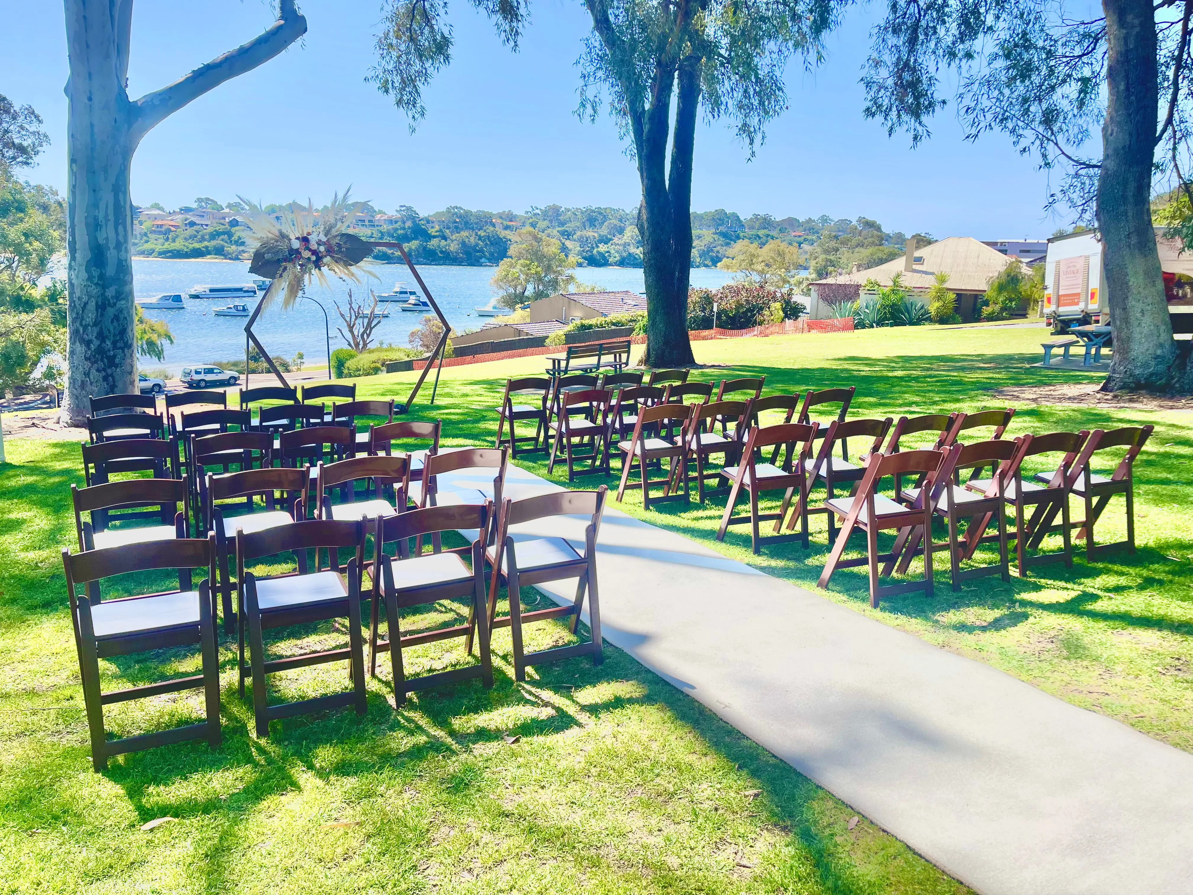 Brown & White Ceremony Package