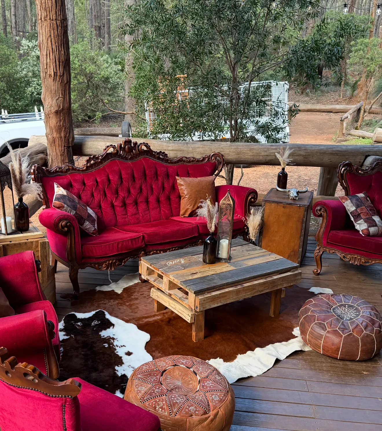 Rustic Pallet Coffee Table