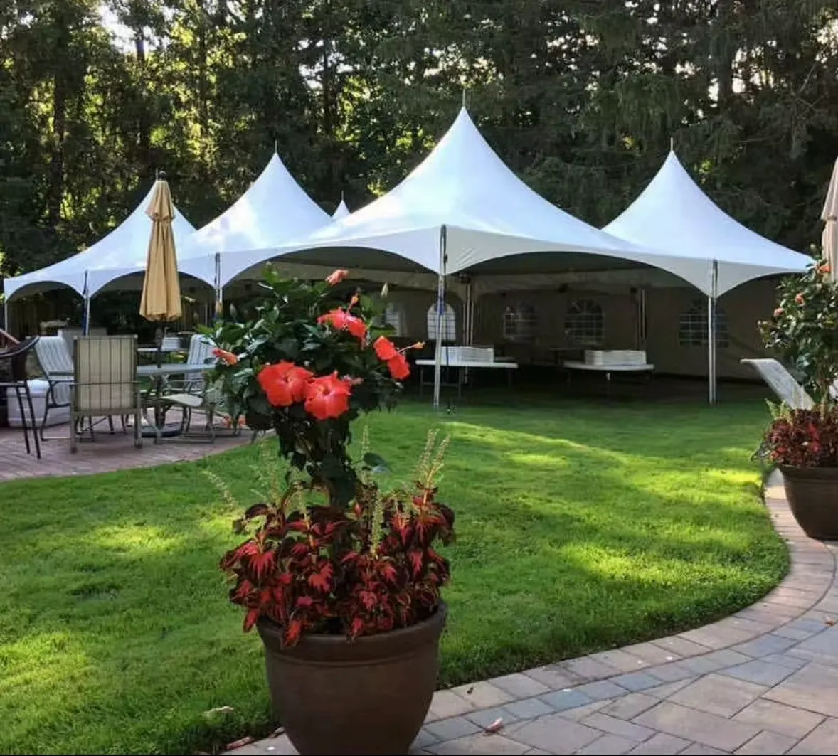 40x60 High Peak Frame Tent (No Walls)