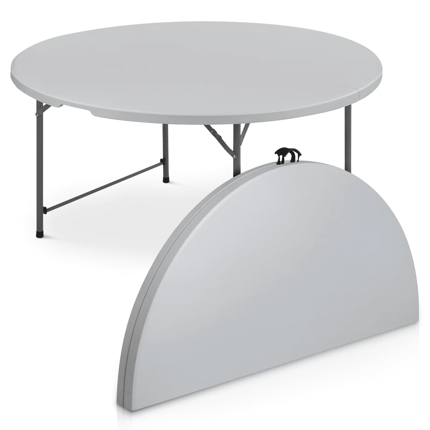 60" Round Bifold Table