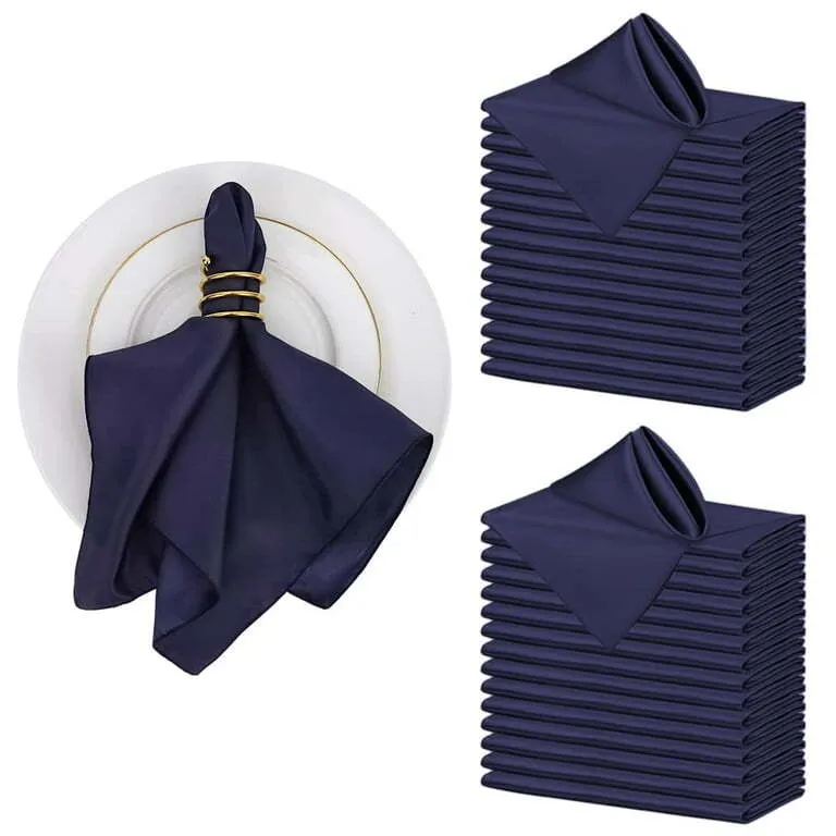 Navy Blue Napkin (17"x17")