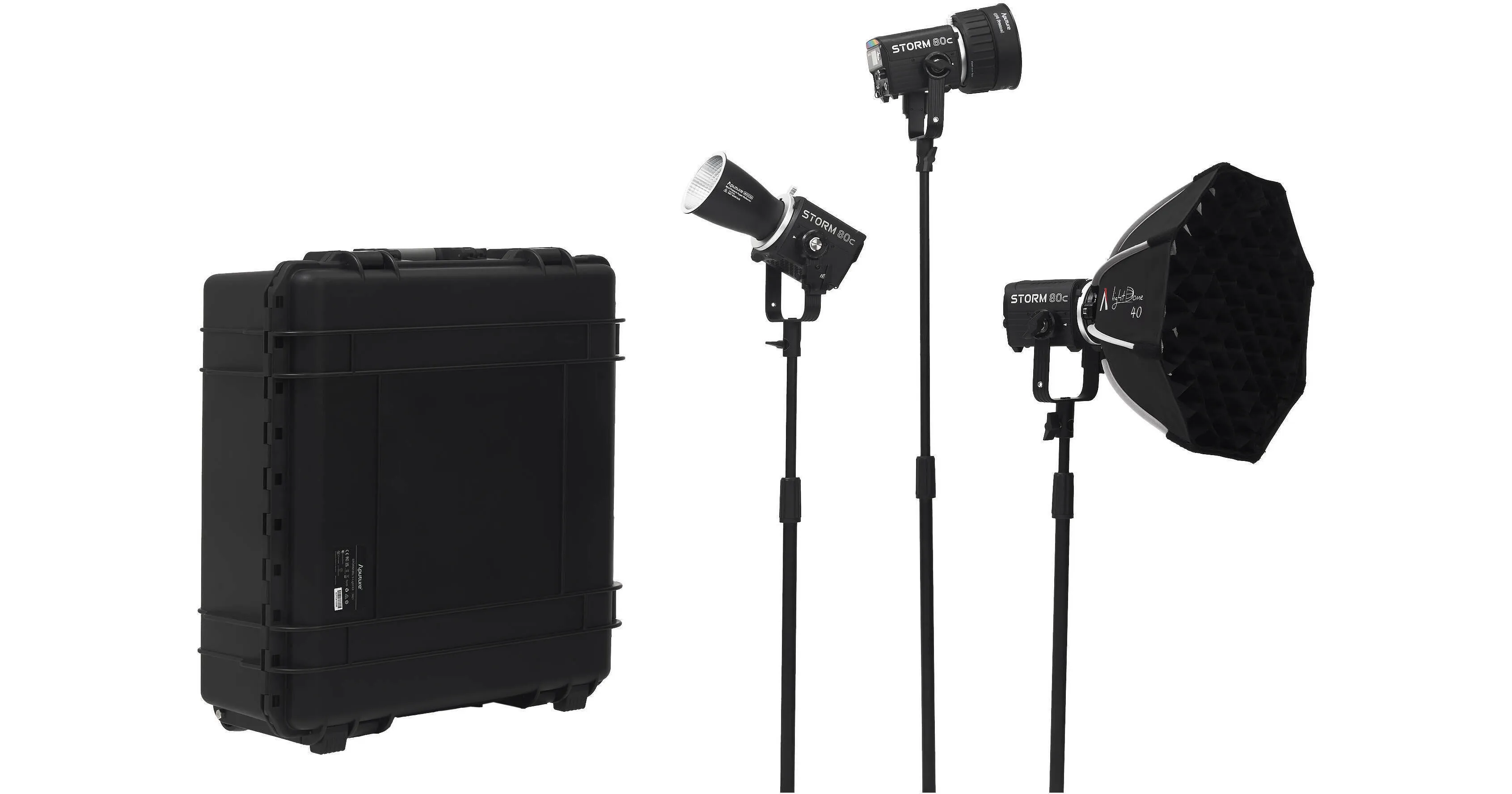 Aputure 80c 3 Light Kit