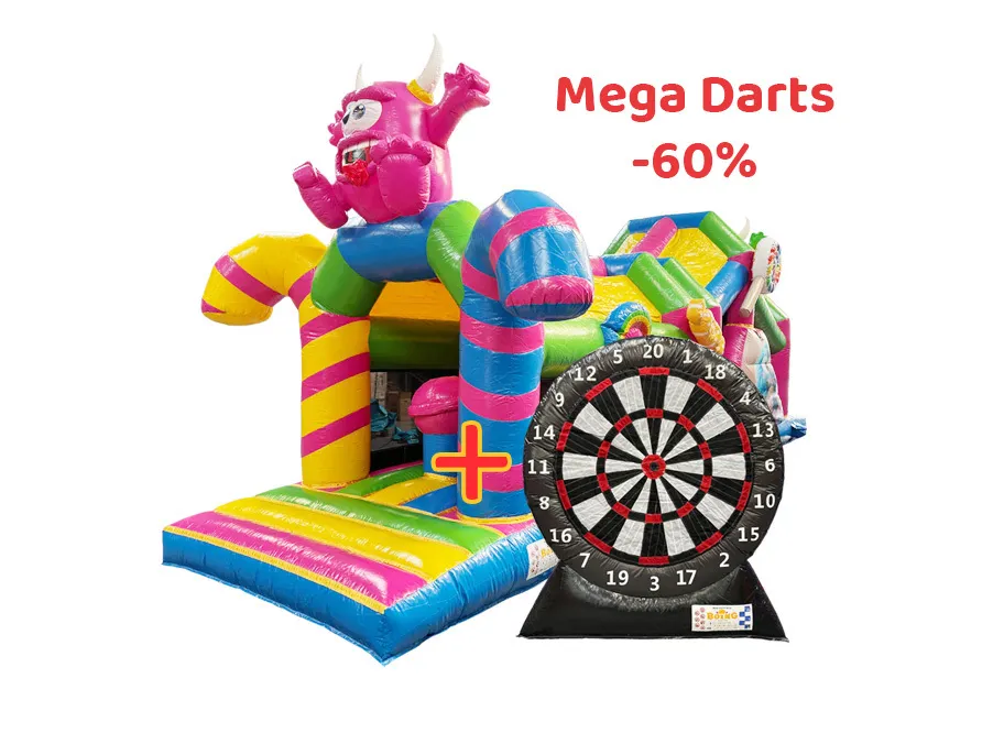 Cookie obstakel run + Mega Darts