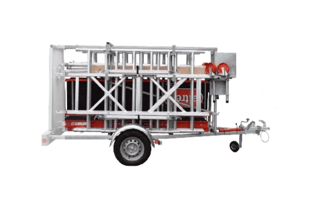 Rolsteiger met aanhanger Altrex RS5