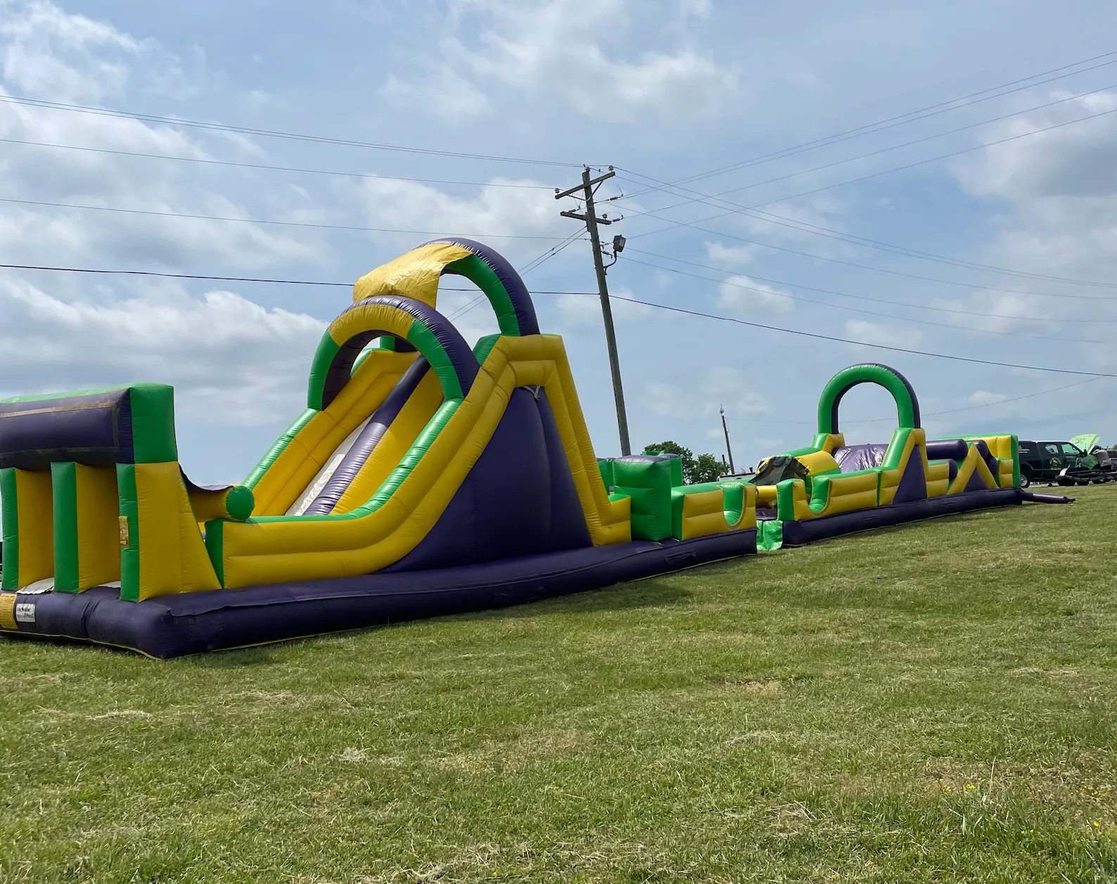 Giant 80 FT Obstacle Course