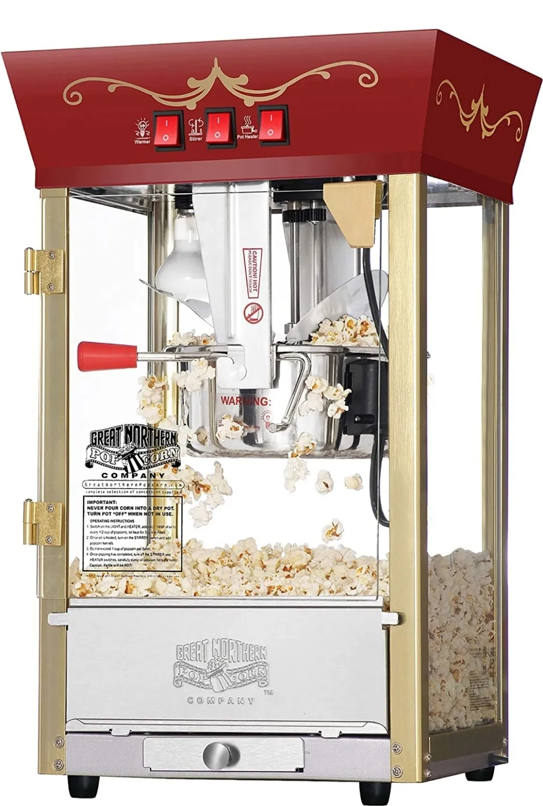 Popcorn Machine with 50 Servings