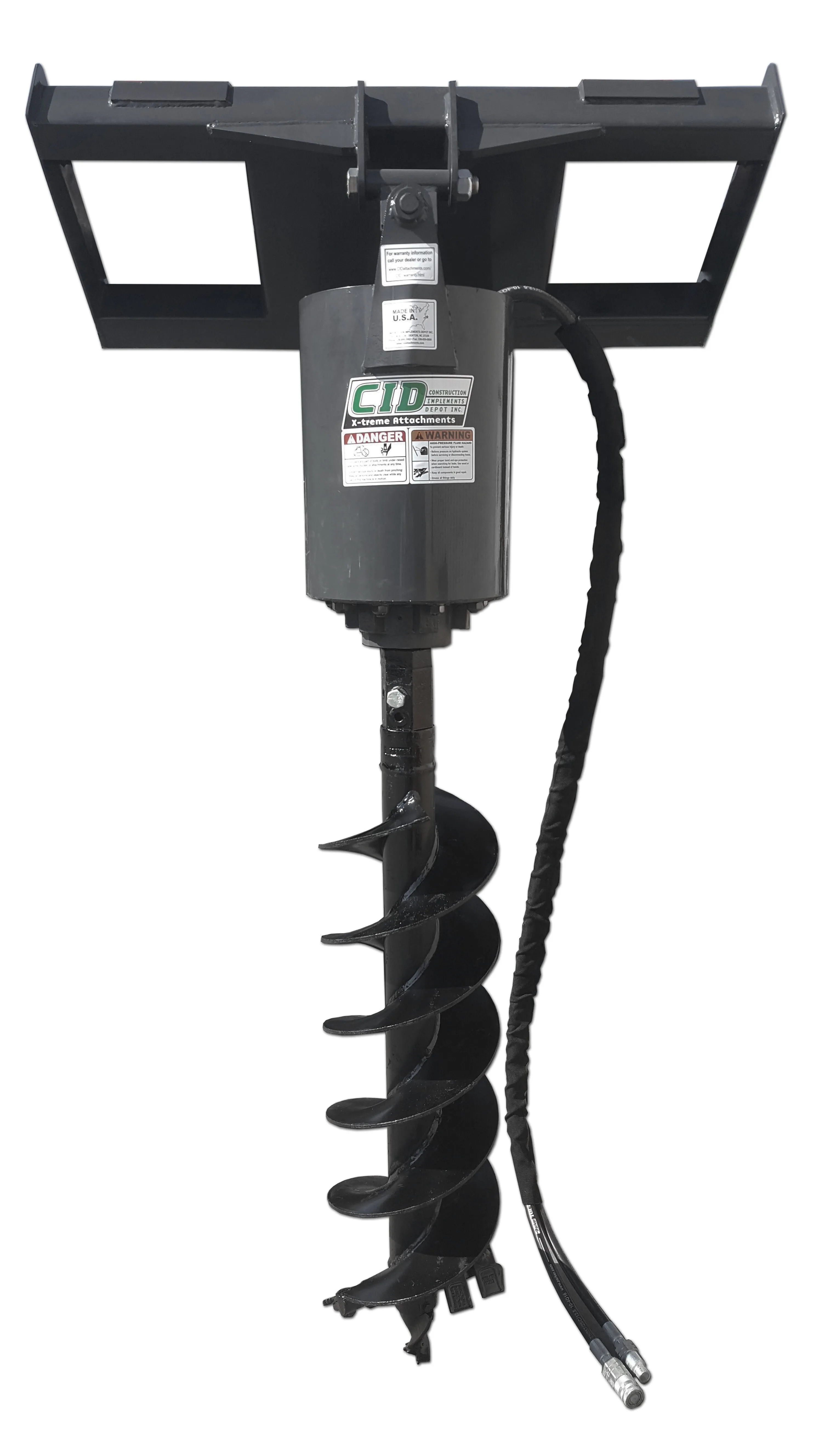 Auger attachment Skidsteer