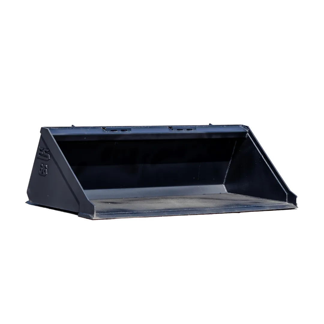 Skidsteer smooth bucket 