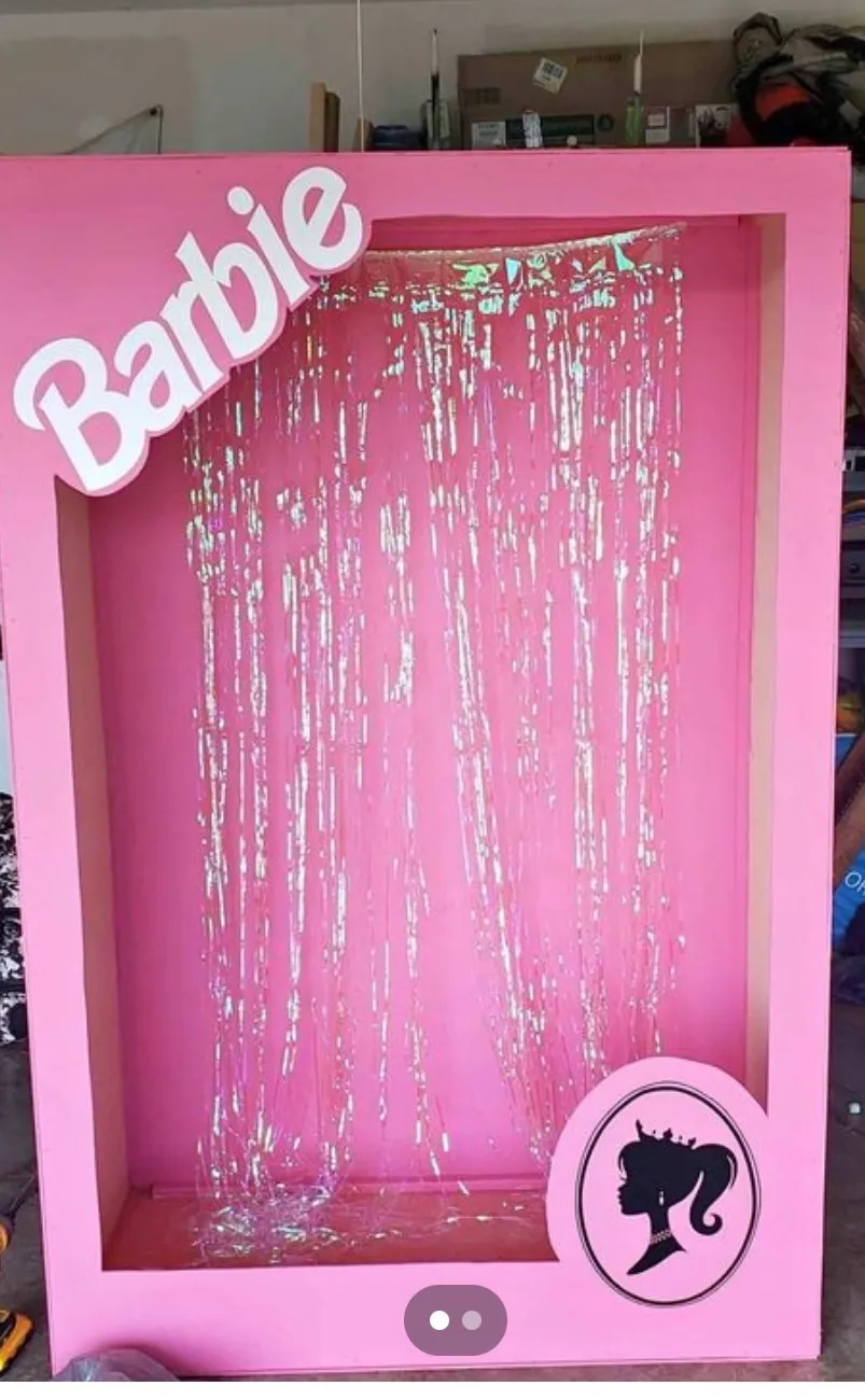 Barbie Box Photo Prop