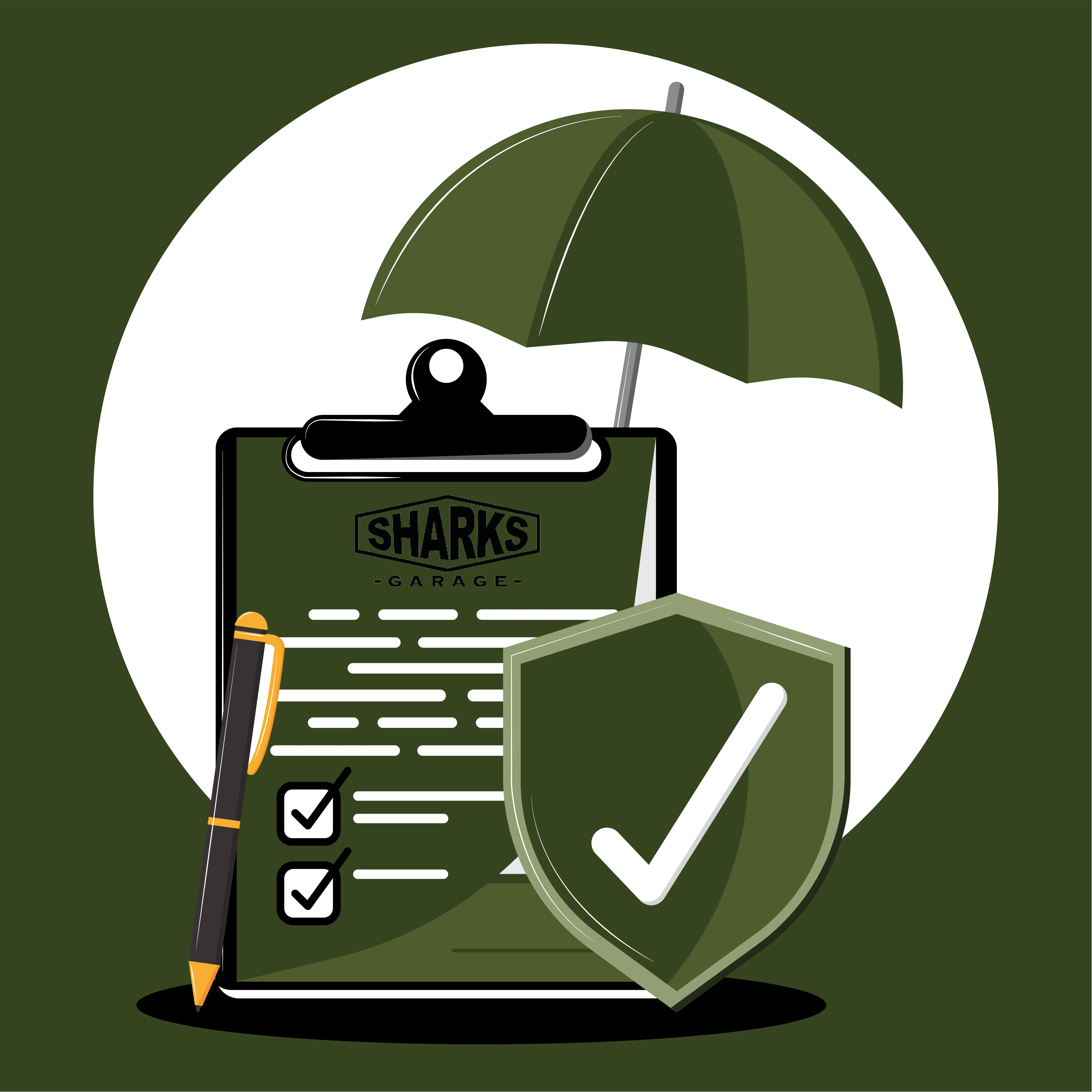 Assurance Sharks Garage