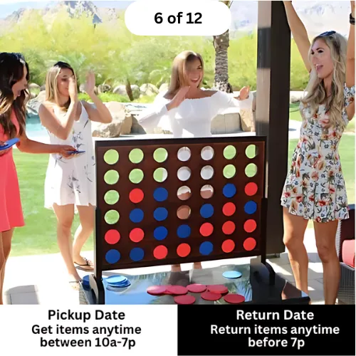 Giant Connect 4 Wooden