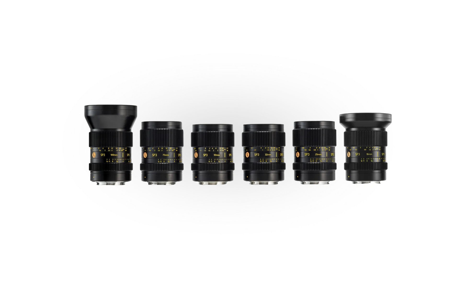 Cooke SP3 - 6 Lens Set