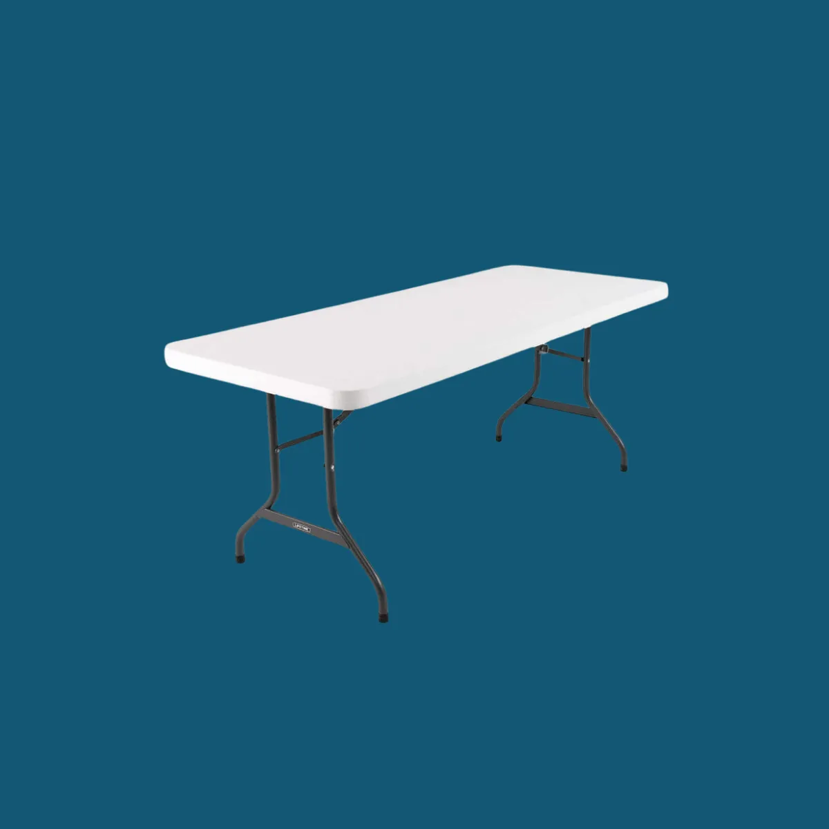 6FT White Plastic Table