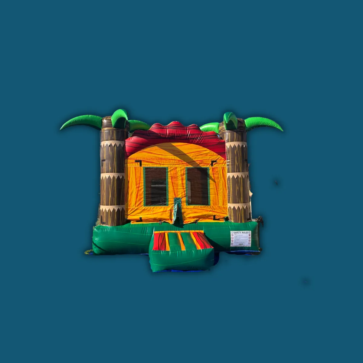 13 By 13 Tropical Bounce House
