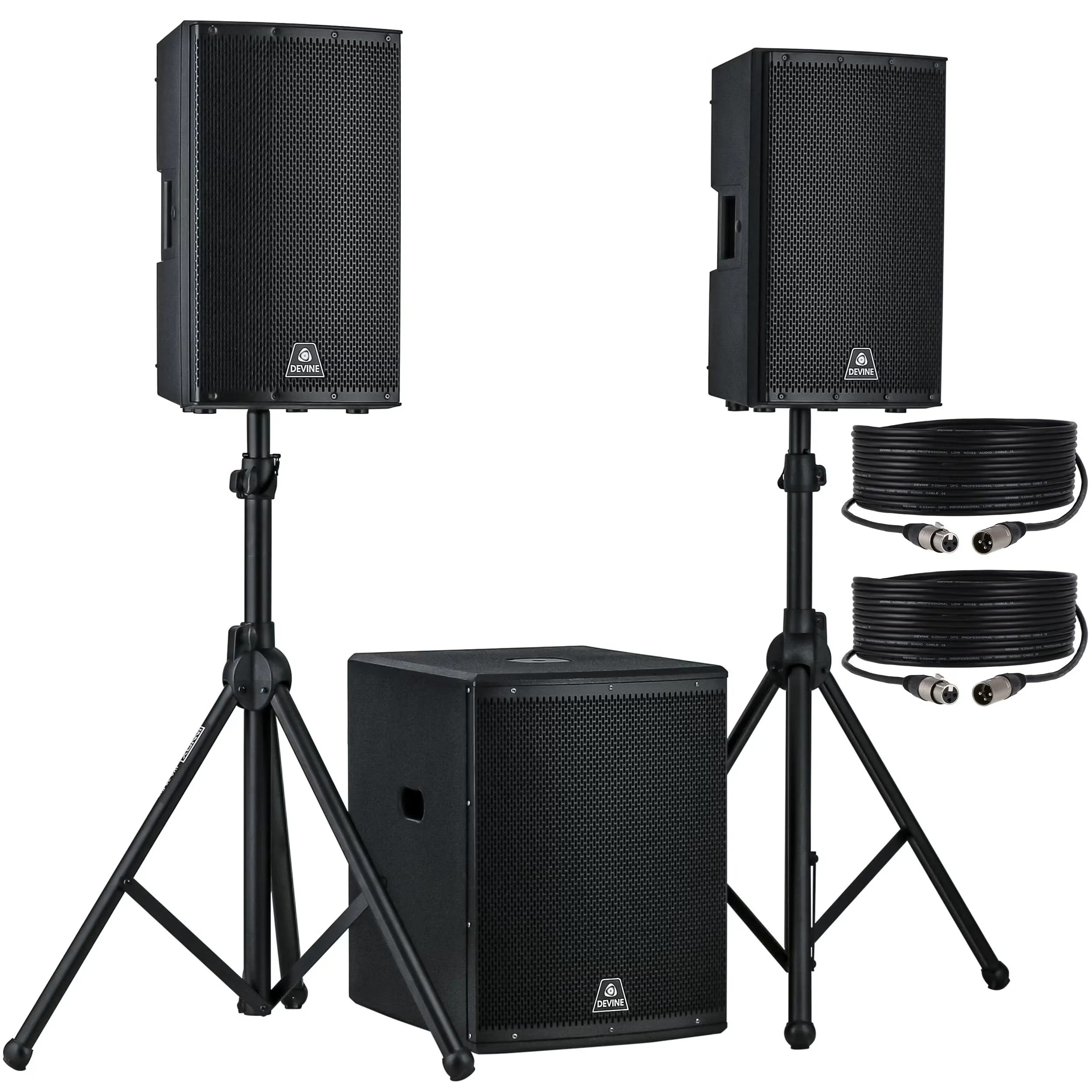 Full range Actieve Speaker set