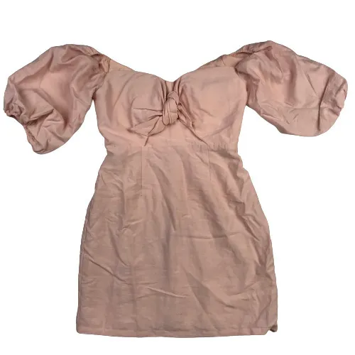 Whyte Valentyne Pink Bustier Mini Dress, size 12