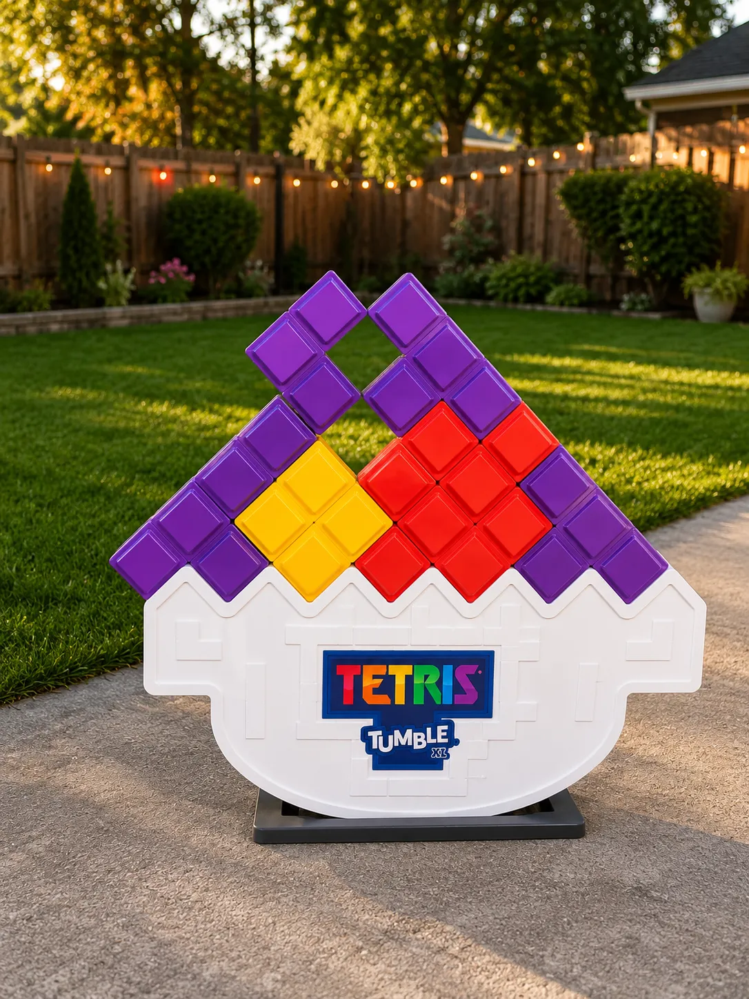     Giant Tetris yard game for parties