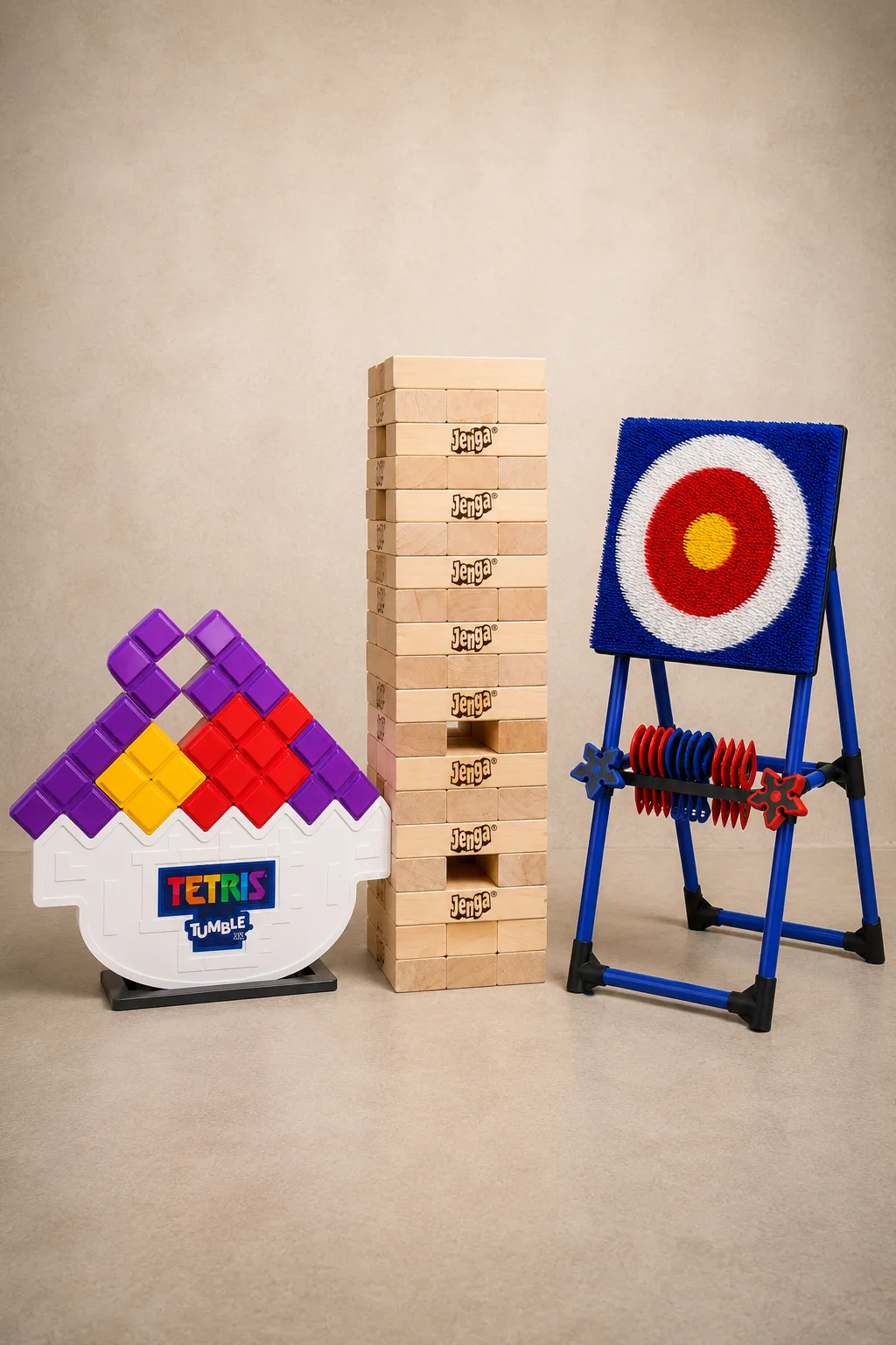 Tetris/ Jenga/ Axe Throw Package 