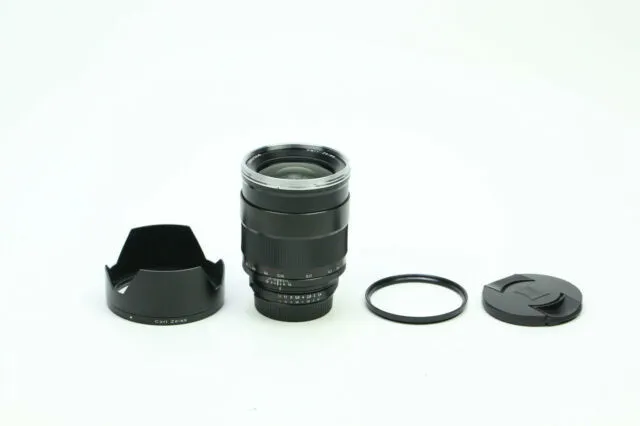 Lente Zeiss - Distagon T* 25mm f/2.0 ZF.2 With Canon EF Adaptor