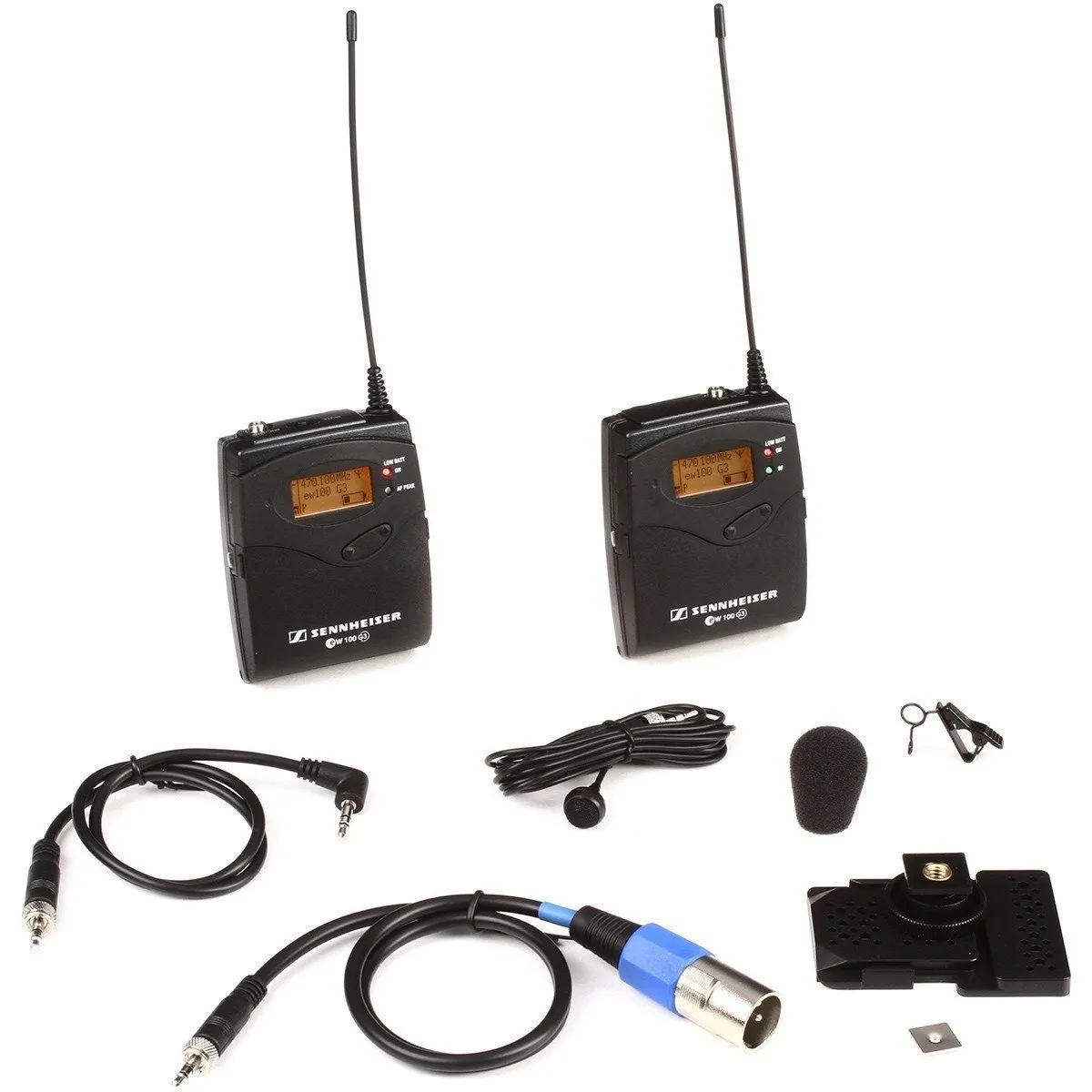 Lapela sem Fio Sennheiser Evolution G3 100 Series (Amarelo)