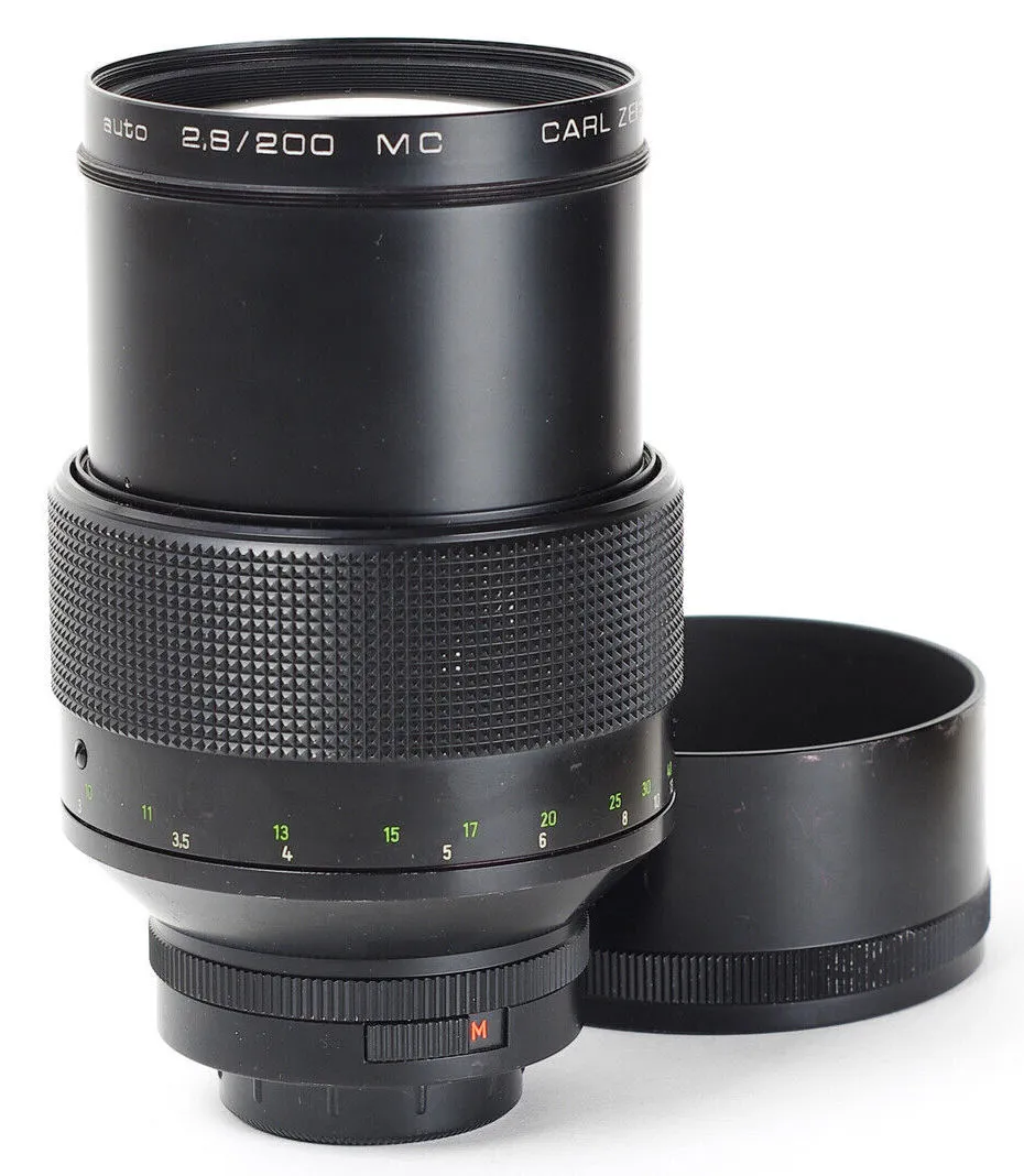 LENTE ZEISS JENA SERIES SONNAR ELETRIC 200MM F2.8