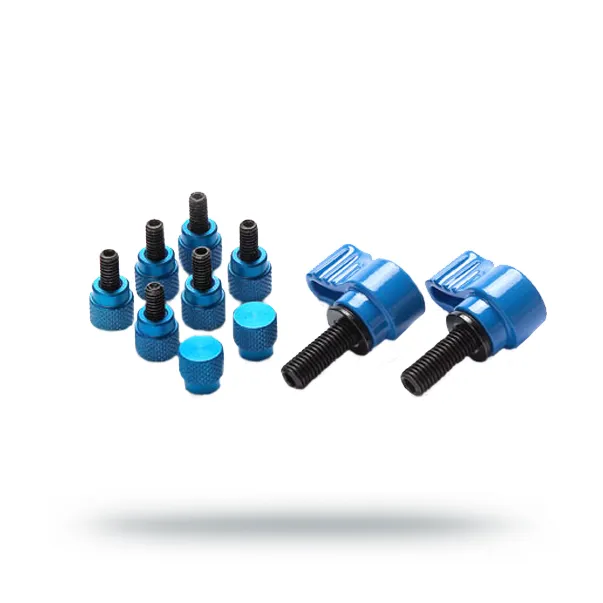 Redrock Micro MICROMATTEBOX KNOB KIT (BLUE)