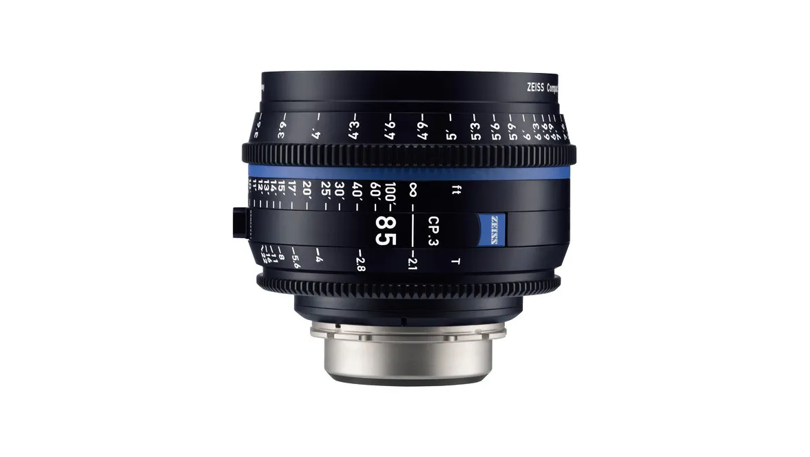 Lente Zeiss CP.3 85mm T2.1 PL Feet