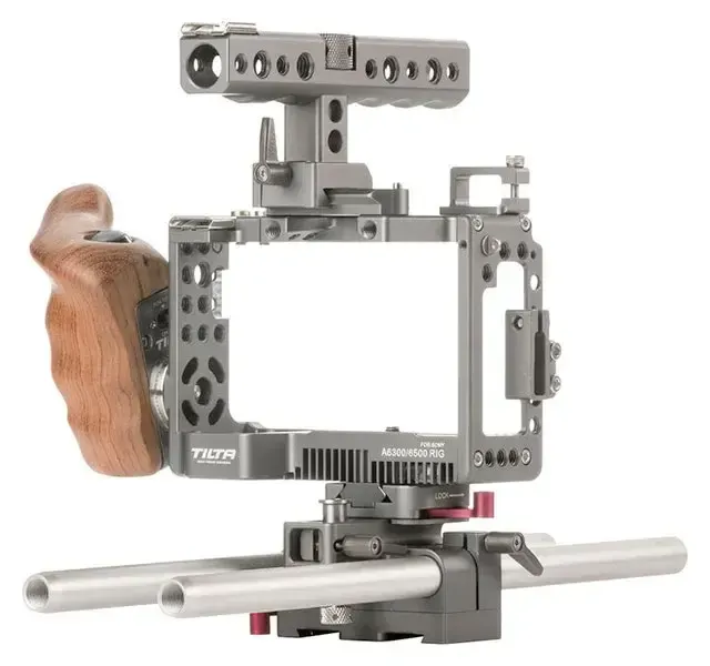 Cage Sony A7sII (Side Handle - Top Handle - Suporte Longarina - Par de Longarina)