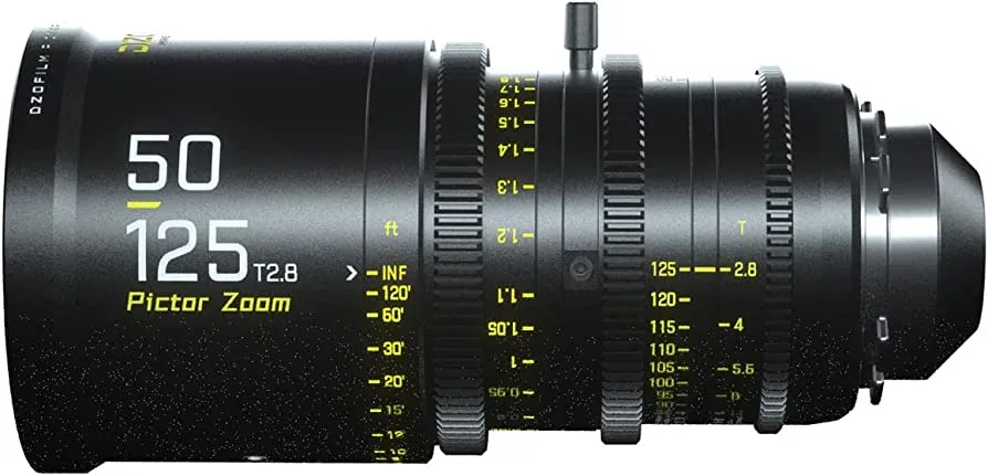 Lente Zoom DZOFilm Pictor 50-125mm T2.8 Super35 Parfocal (PL ou EF Mount)
