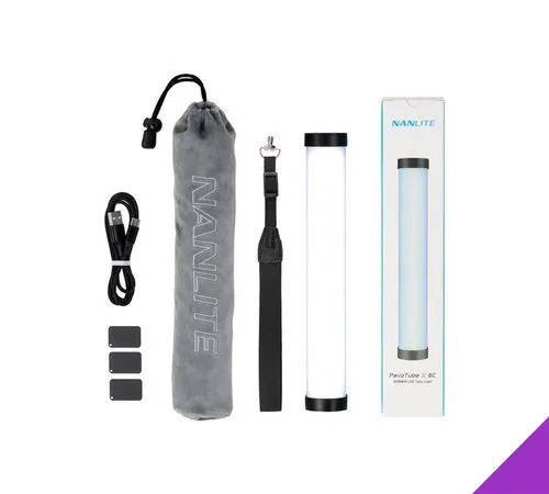 LED Tubo Nanlite PavoTube II 6C RGB (RGBWW) com Colmeia