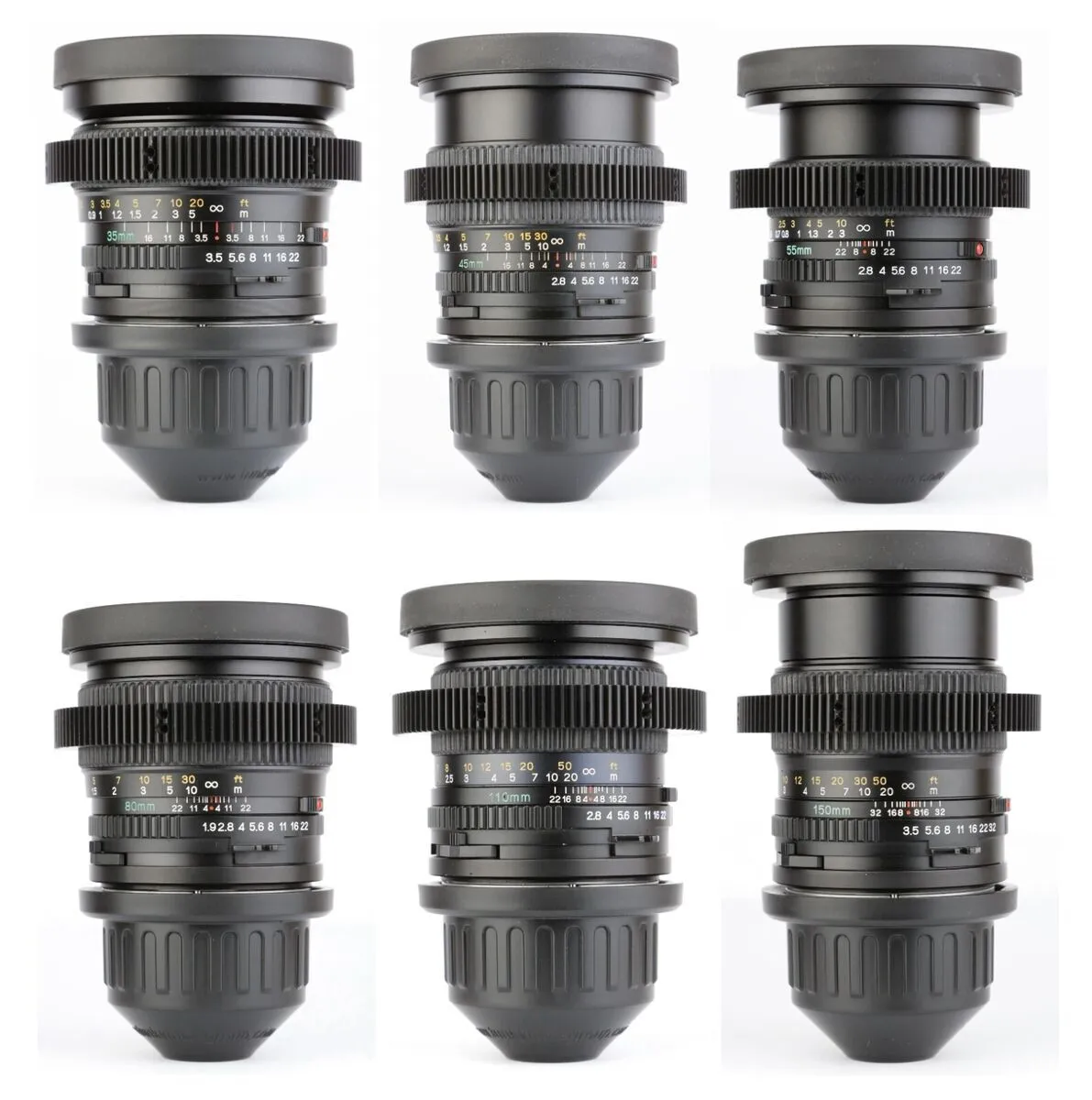 Kit de lentes Mamya Sekkor PL