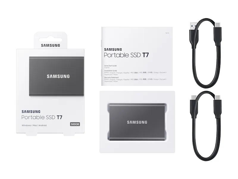 SSD Samsung T7 1TB