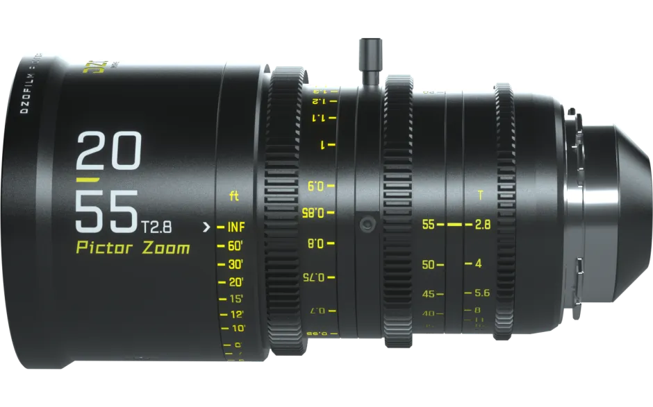 Lente Zoom DZOFilm Pictor 20-55mm T2.8 Super35 Parfocal (PL ou EF Mount)