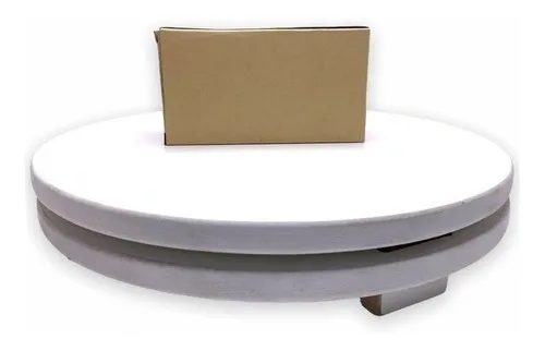 Base Giratoria Video 360 Mesa Rotativa De Produtos 110v Mdf