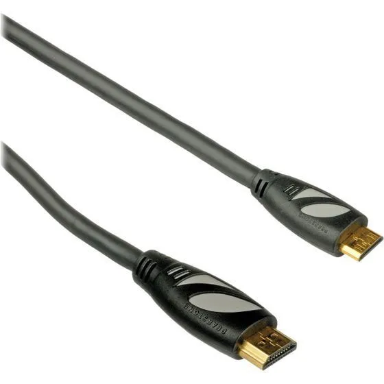 Pearstone - High-Speed Mini HDMI (Type C) to HDMI (Type A) Cable with Ethernet - ...