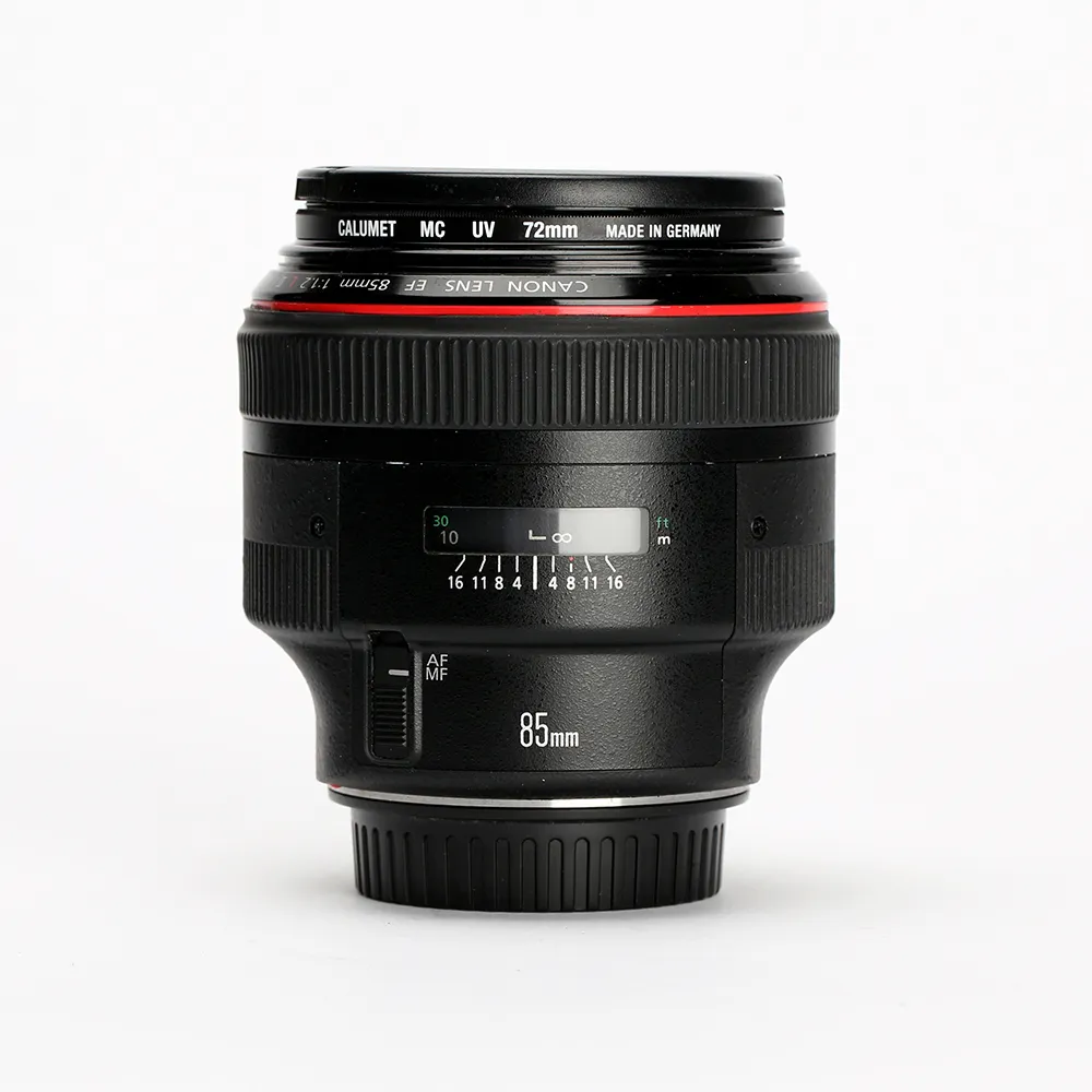 Lente Canon EF - 85mm f/1.2L II AutoFocus + UV Filter