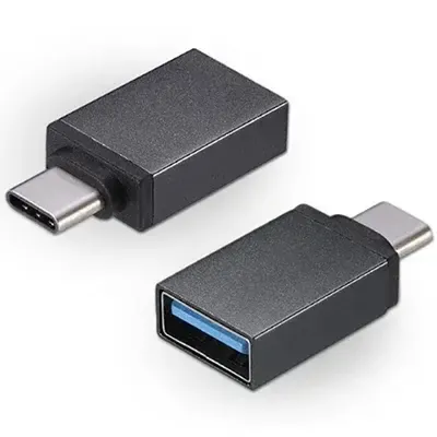 Adaptador USB-C macho  p/ USB-A femea