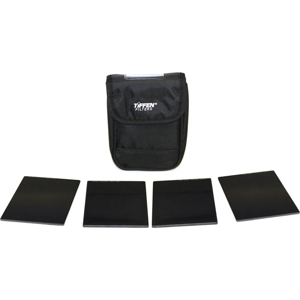 Kit Tiffen Pro Indie HV Neutral Density Filter (4x5.65") - 0.3, 0.6, 0.9, 1.2 ND Filters