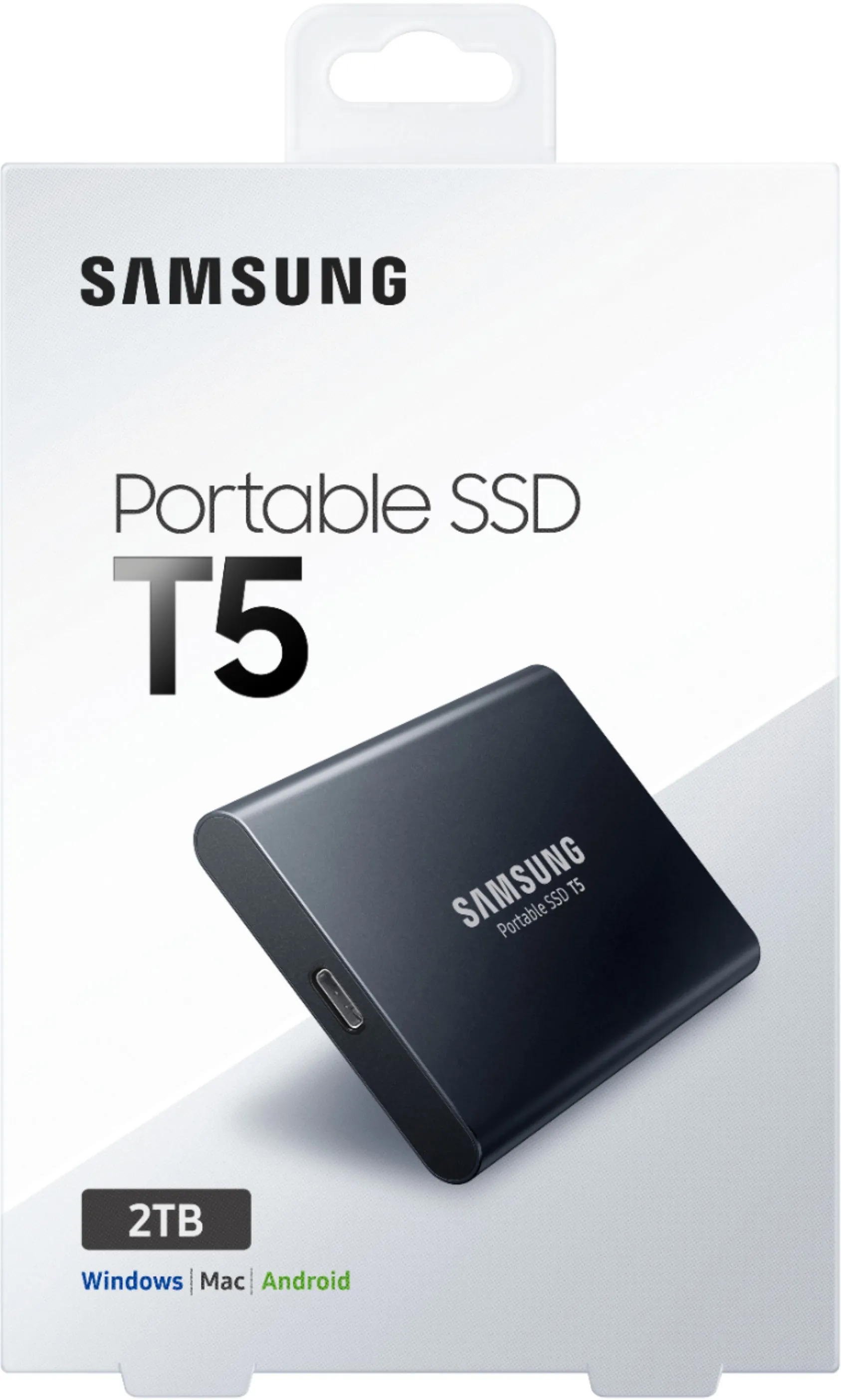 Samsung 1TB T5 Portable SSD (Black)