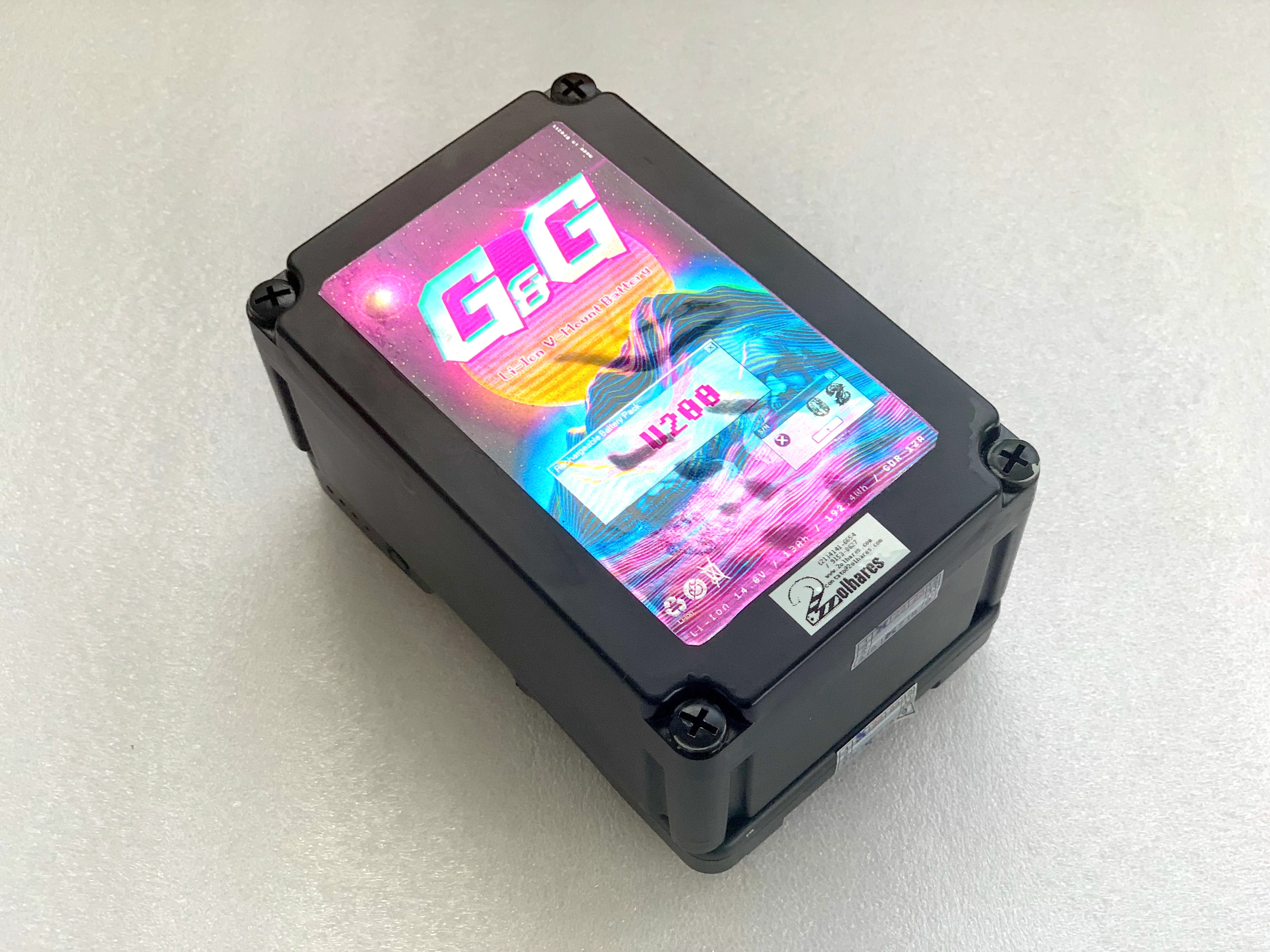 Bateria U200 V-Mount 200Wh 14.4V 15A de Descarga