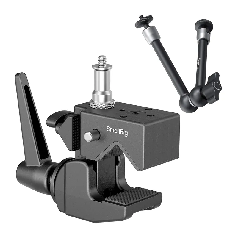 Smallrig Super Clamp (15Kg Payload) + 10" Magic Arm